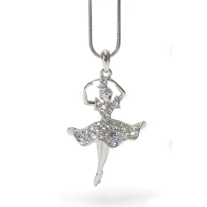 Ballet Pendant Necklace (C129)