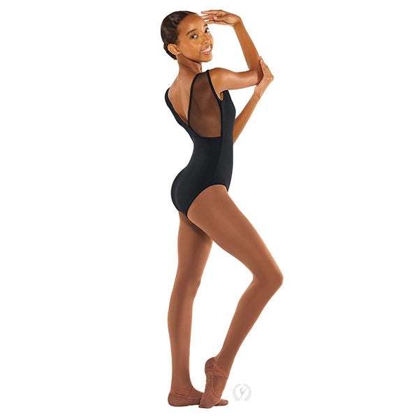 Girls Silhouette Mesh Tank Leotard (41229c)