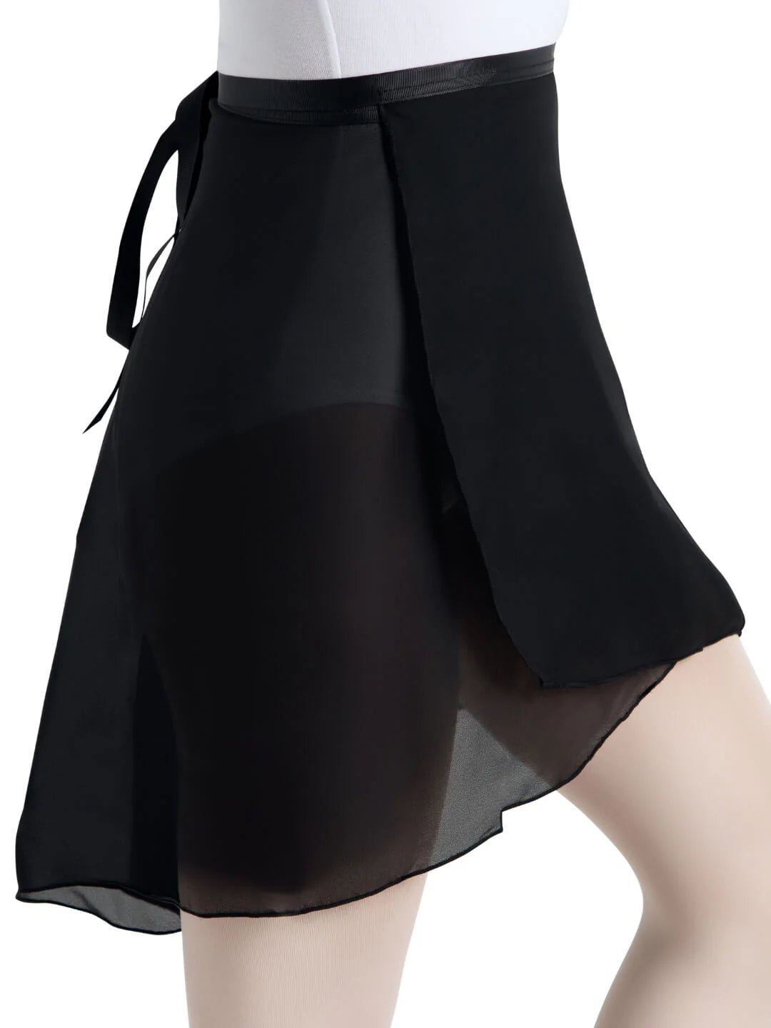 Georgette Long Wrap Skirt (N276)