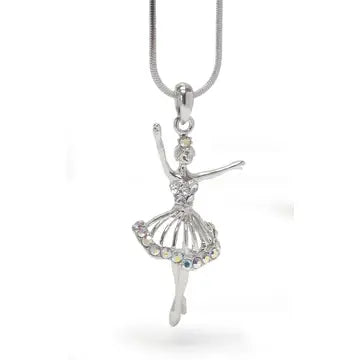 Ballerina Pendant Necklace (C075)