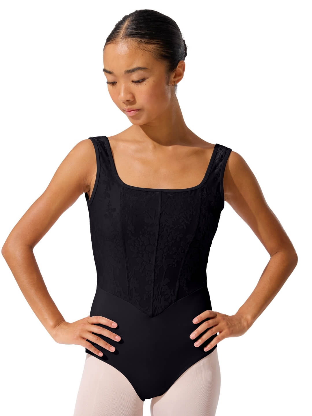 In-Silhouette Cristobal Leotard (F12702W)