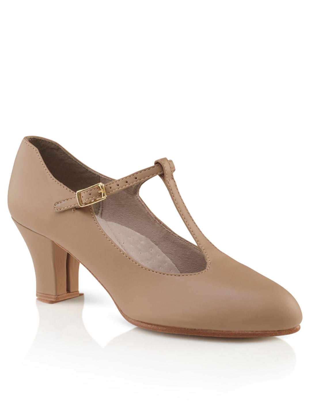 Jr. Footlight T-Strap Character Shoe (750)