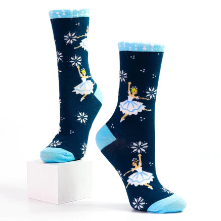 Women's Snow Scene Socks (L5)