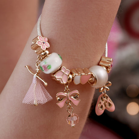 Bella Ballerina Charm Bracelet (B7001)