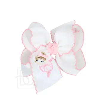 Ballerina Crochet Bow