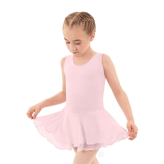 Girls' Cotton Lycra Tank Dance Dress (10466)