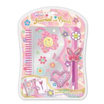 Groovy Flower Journal w/ Pouch (259GF)