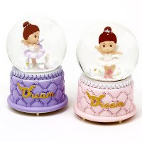 Musical Ballerina Snow Globe(6427)