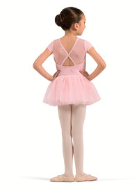 (CL20012)Cap Slv Tutu Leotard-FF26