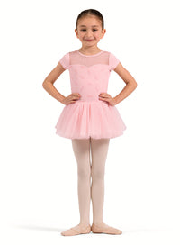 (CL20012)Cap Slv Tutu Leotard-FF26