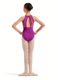 (CL40016)Floral Halter Leotard-FF26