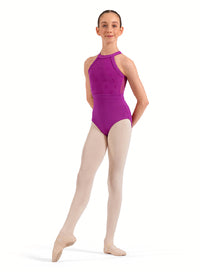 (CL40016)Floral Halter Leotard-FF26