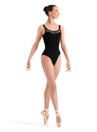 (L50013B) Plain mesh Tank Leotard-FF26
