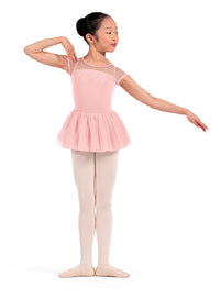 (M20012C) Cap Slv Tutu Leotard-FF26