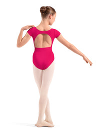 (M20013C) Emb. Cap Slv Leotard-FF26
