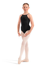 (M40007C)Emb. Halter Leotard-FF26