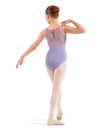 (M40007C)Emb. Halter Leotard-FF26