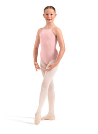 (M40007C)Emb. Halter Leotard-FF26