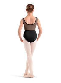 (M50012C)Emb. Mesh Tank Leotard-FF26