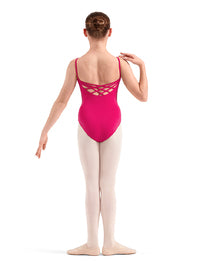 (M70009C) Emb. Strappy Cami Leotard-FF26