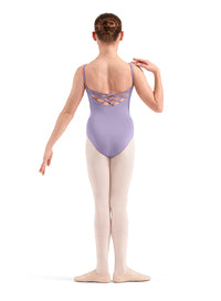 (M70009C) Emb. Strappy Cami Leotard-FF26