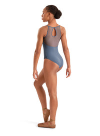 (M40006TM) Floral Halter Leotard-FF26