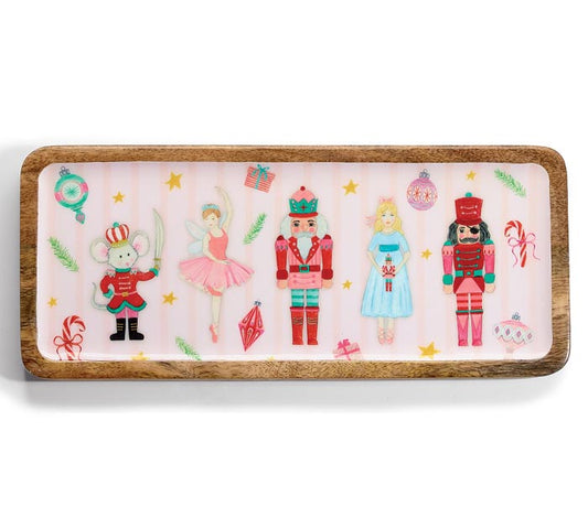 NC Ballet Mango Wood Tray (3143237)