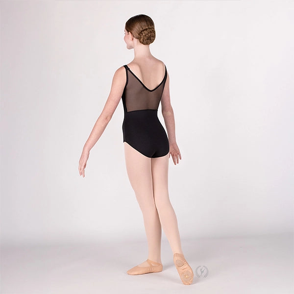 Mesh Double Strap Leotard (41451C)