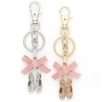 Ballet Shoe Keychain w/ Bow (2826)