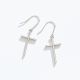 Silver Cross Earrings (8103876)