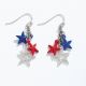 Stars Cluster w/ Crystals Earrings (8108758)