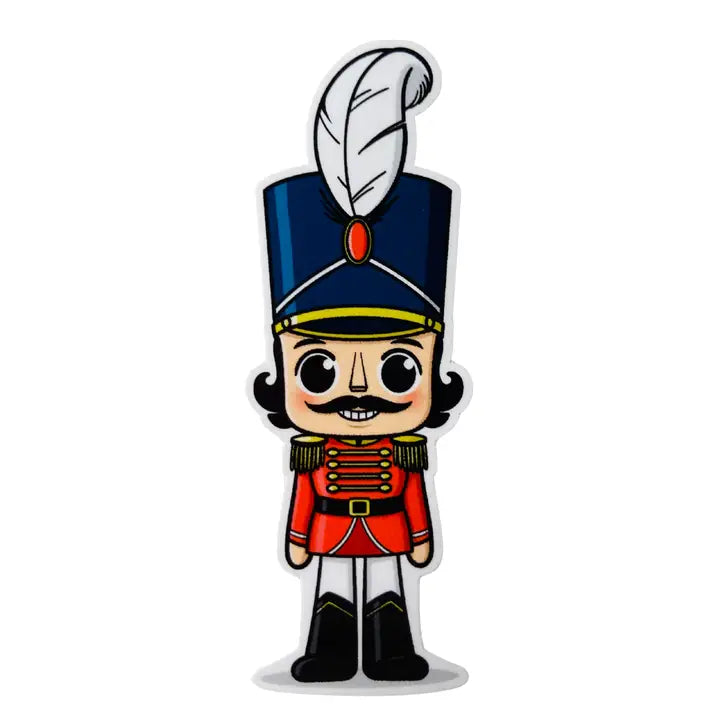 Nutcracker Mini Soldier Vinyl Sticker