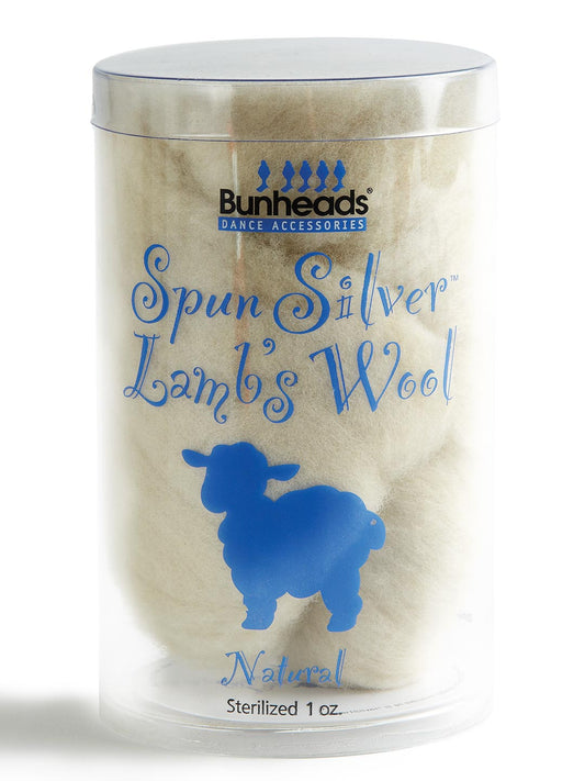 Spun Silver Lamb's Wool (BH400)