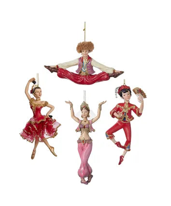 Nutcracker Suite International Dancer Ornaments (C7171)