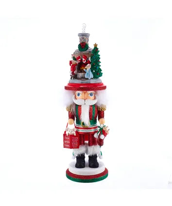 17.5" Hollywood Nutcrackers Stockings Were Hung By The Fireplace