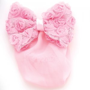 Rosette Bow Snood (4066)