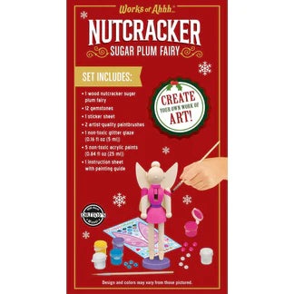 NC Sugarplum Fairy Wood Craft (22531)