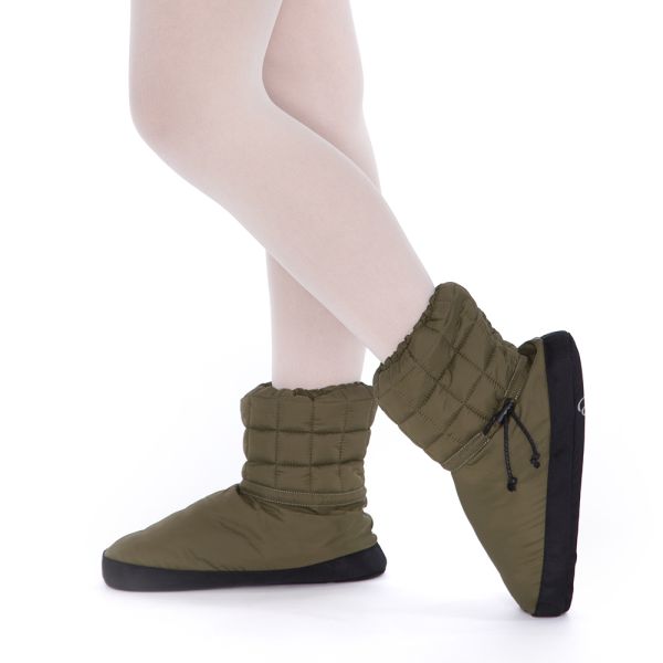 Russian Pointe Quilted Warm Up Booties