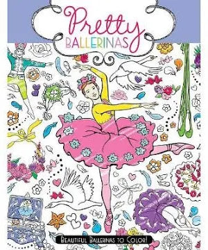 Pretty Ballerinas (coloring book)